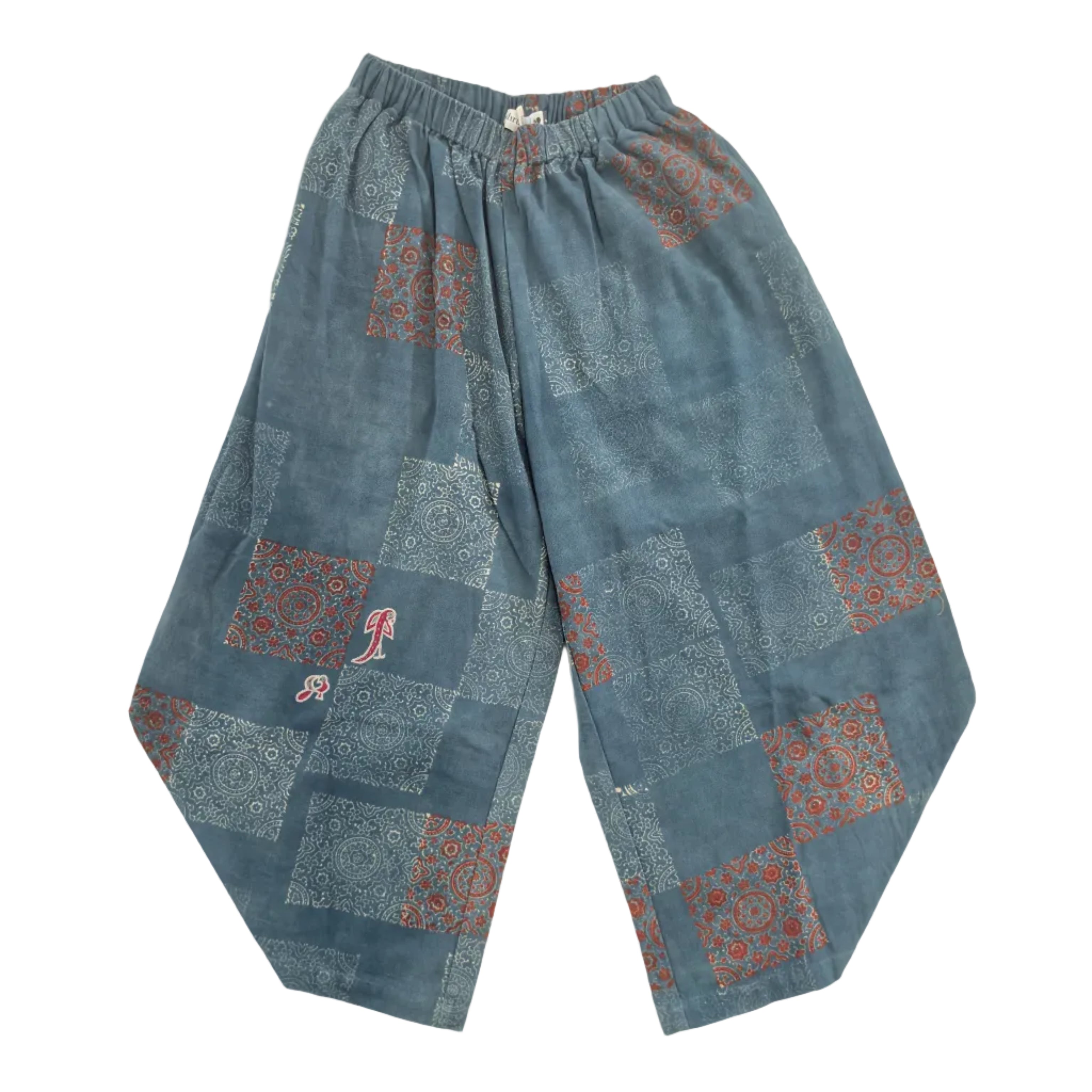 Hand Block Printed Cotton Harem Pant