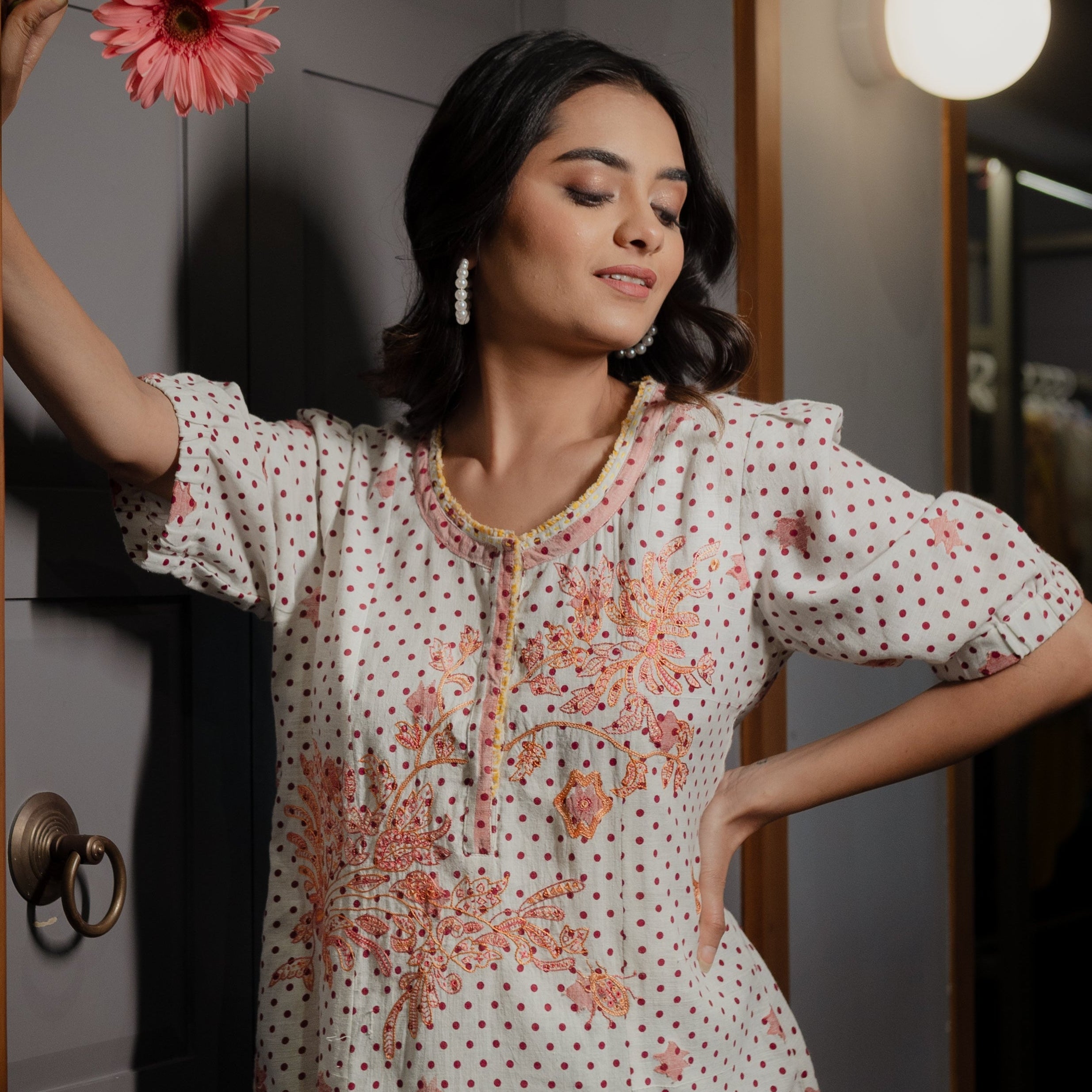 Khadi Hand woven Dress