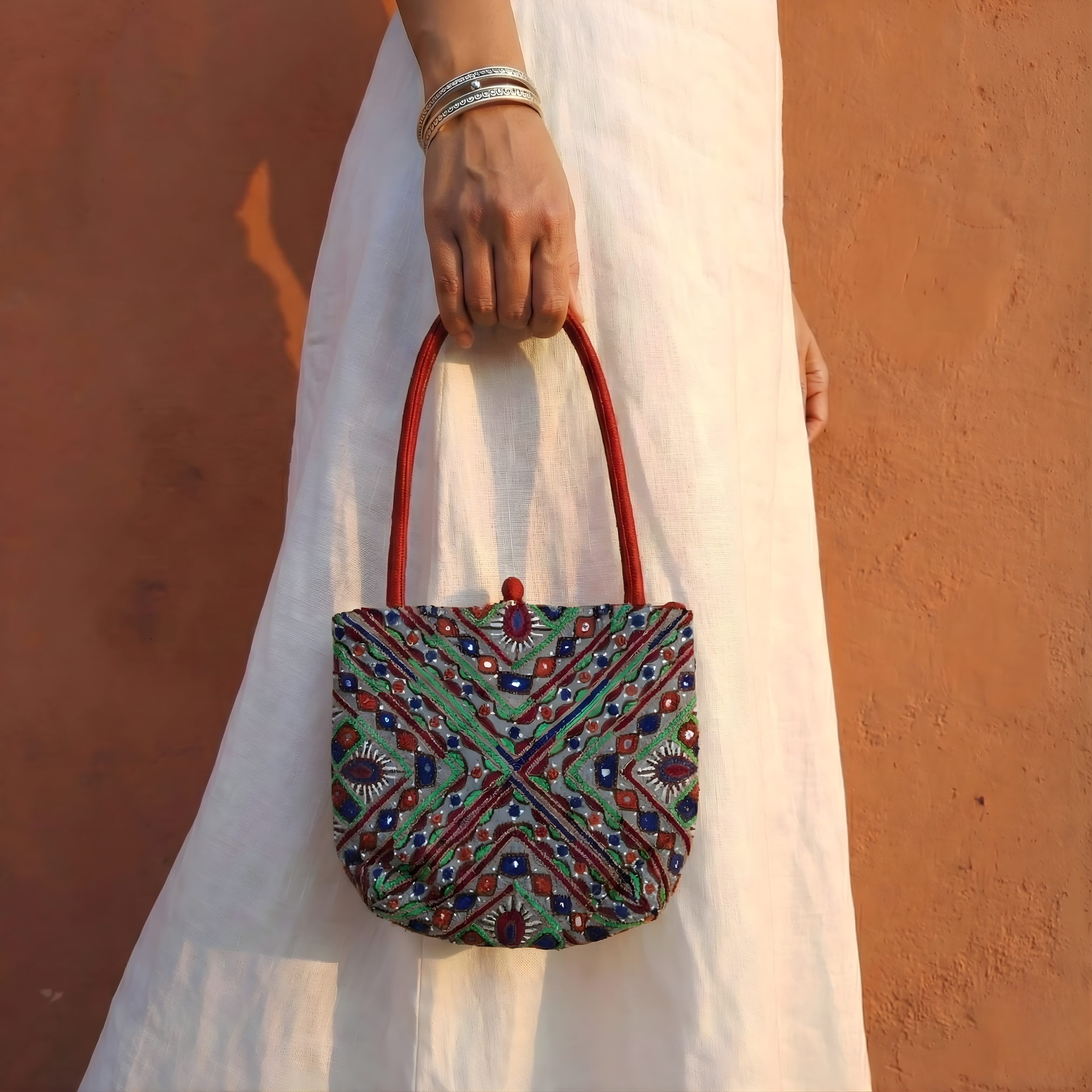 Hand Embroiderd Evening Bag
