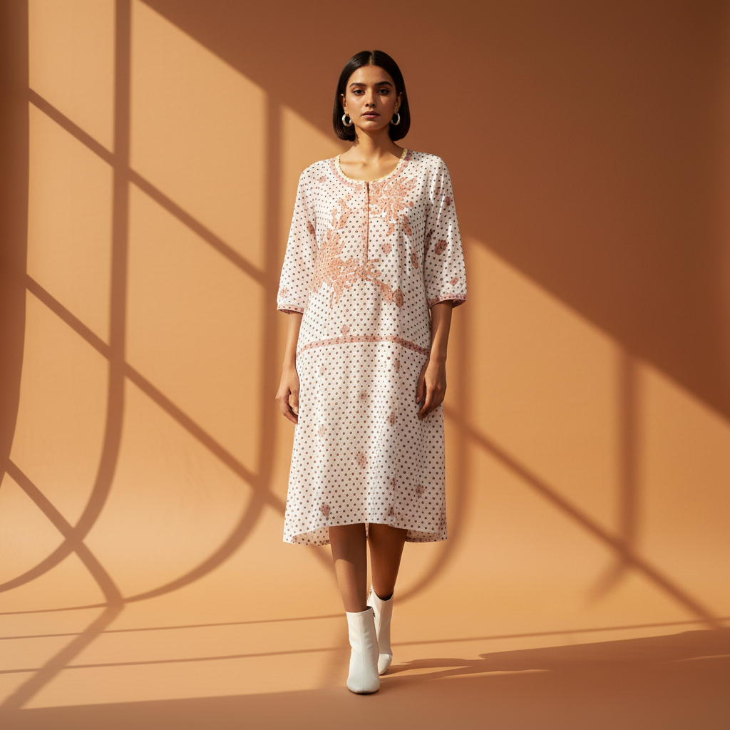 Khadi Hand woven Dress